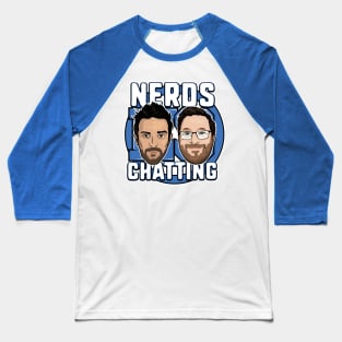 Nerds Chatting - Faces Baseball T-Shirt
